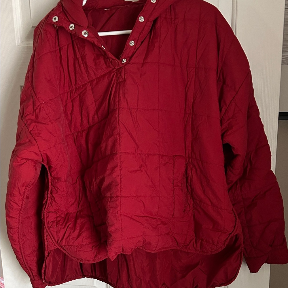Amazon Red Women's Puffer Jacket